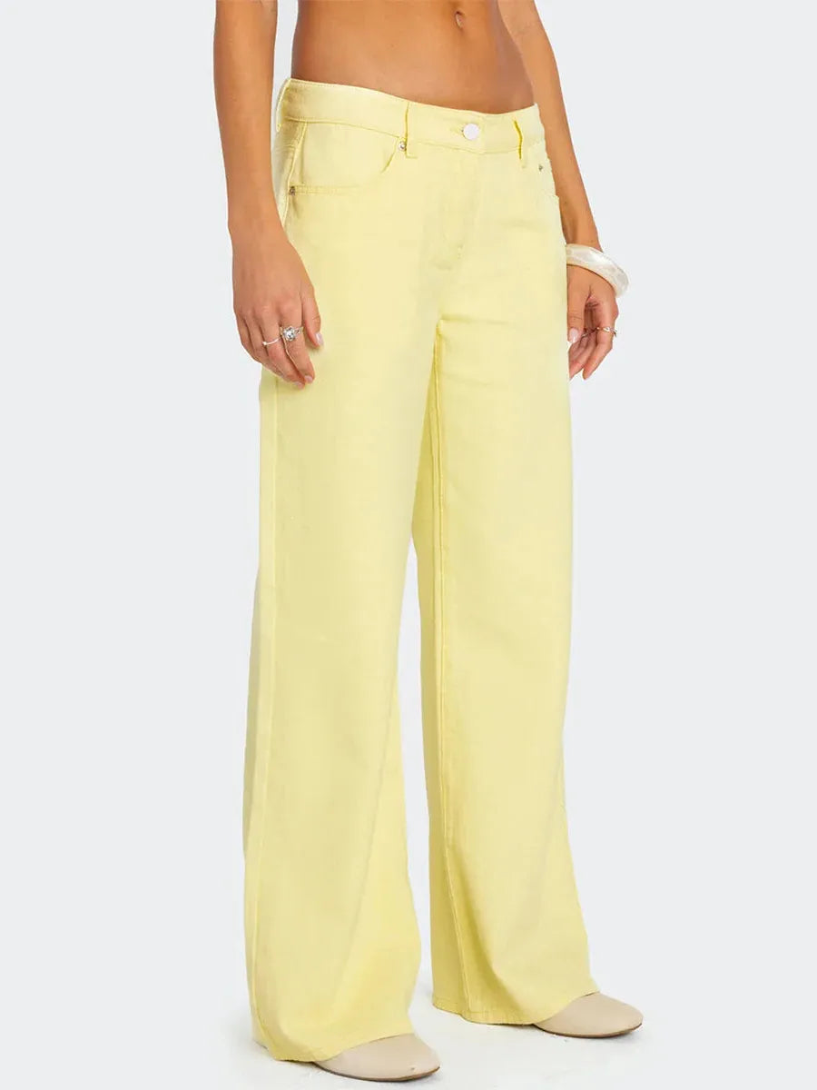 Straight Leg Denim Jeans for Women - Classic Fit, Versatile Everyday Wear, Available in Multiple Sizes and Washes