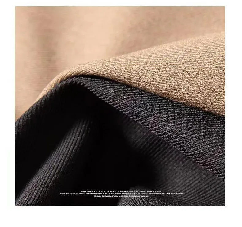 Straight-Leg Trousers for Women - Comfortable Cotton Blend - Versatile Casual or Office Wear - Available in Multiple Sizes