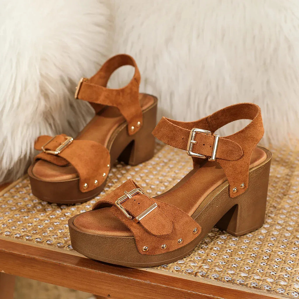 Strap Sandals for Women - Comfortable Casual Footwear - Adjustable Fit - Ideal for Summer Outings and Everyday Wear