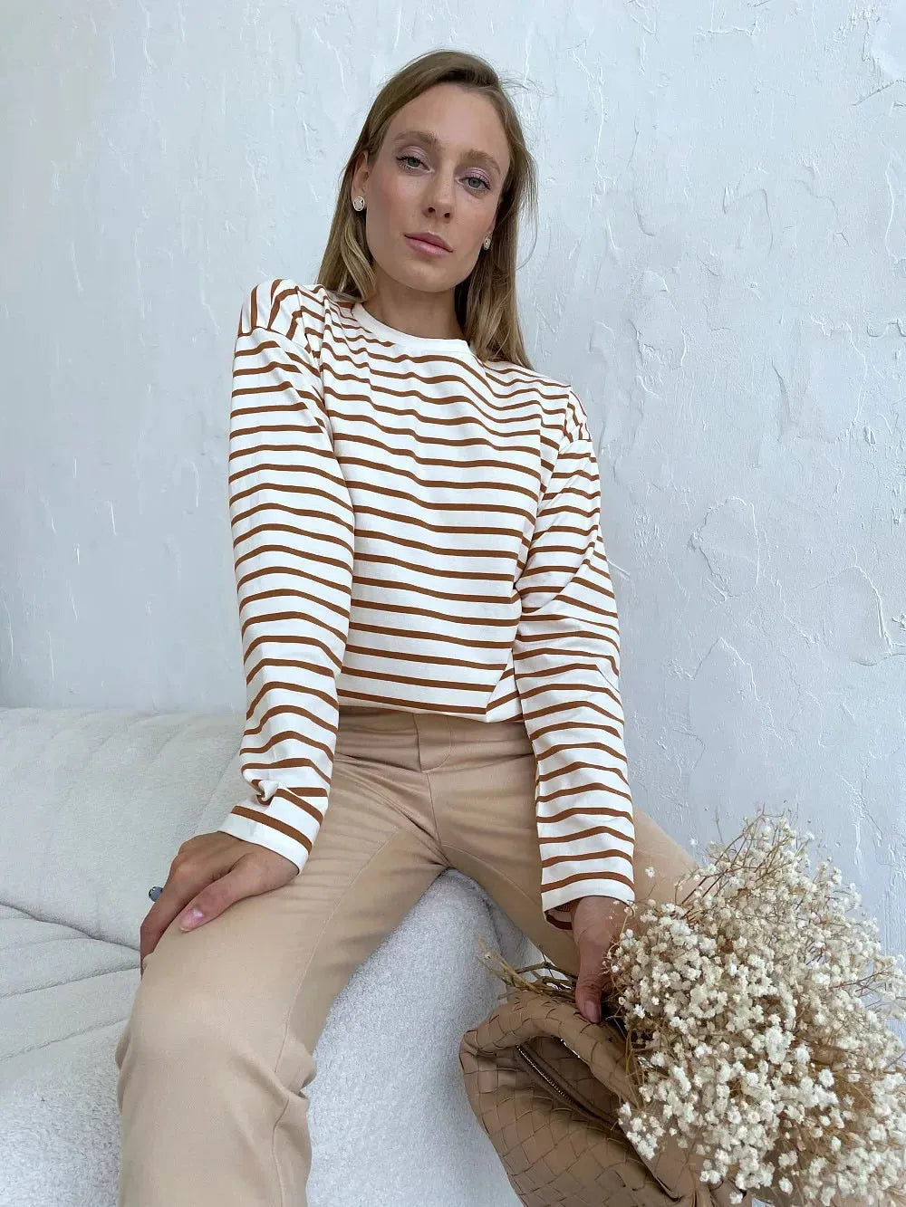 Striped Cotton Marinière Shirt for Casual Wear - Classic Nautical Style