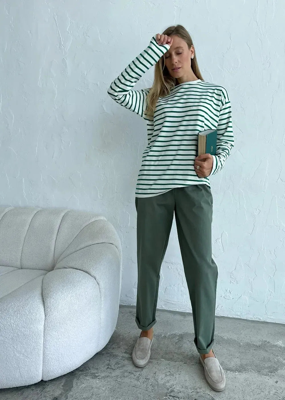 Striped Cotton Marinière Shirt for Casual Wear - Classic Nautical Style