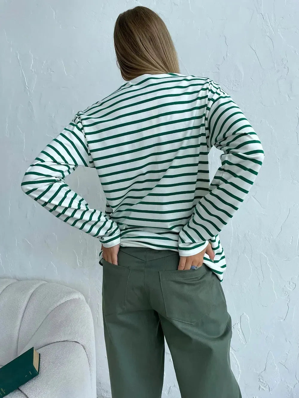 Striped Cotton Marinière Shirt for Casual Wear - Classic Nautical Style