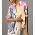 Stylized Blouses for Women - Lightweight Fabric, Casual Design, Perfect for Everyday Wear