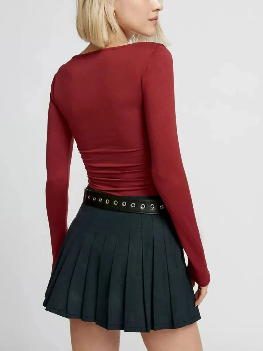 Tuscany Twilight Women's Top - Lightweight Cotton Blend - Casual Chic Style for Everyday Wear