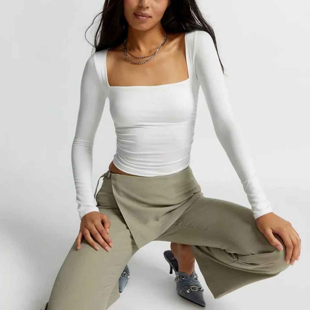 Tuscany Twilight Women's Top - Lightweight Cotton Blend - Casual Chic Style for Everyday Wear