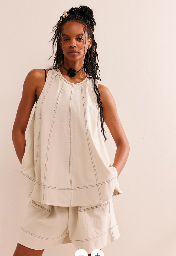 Two-Piece Women's Set - Lightweight Fabric - Casual Style - Perfect for Everyday Wear