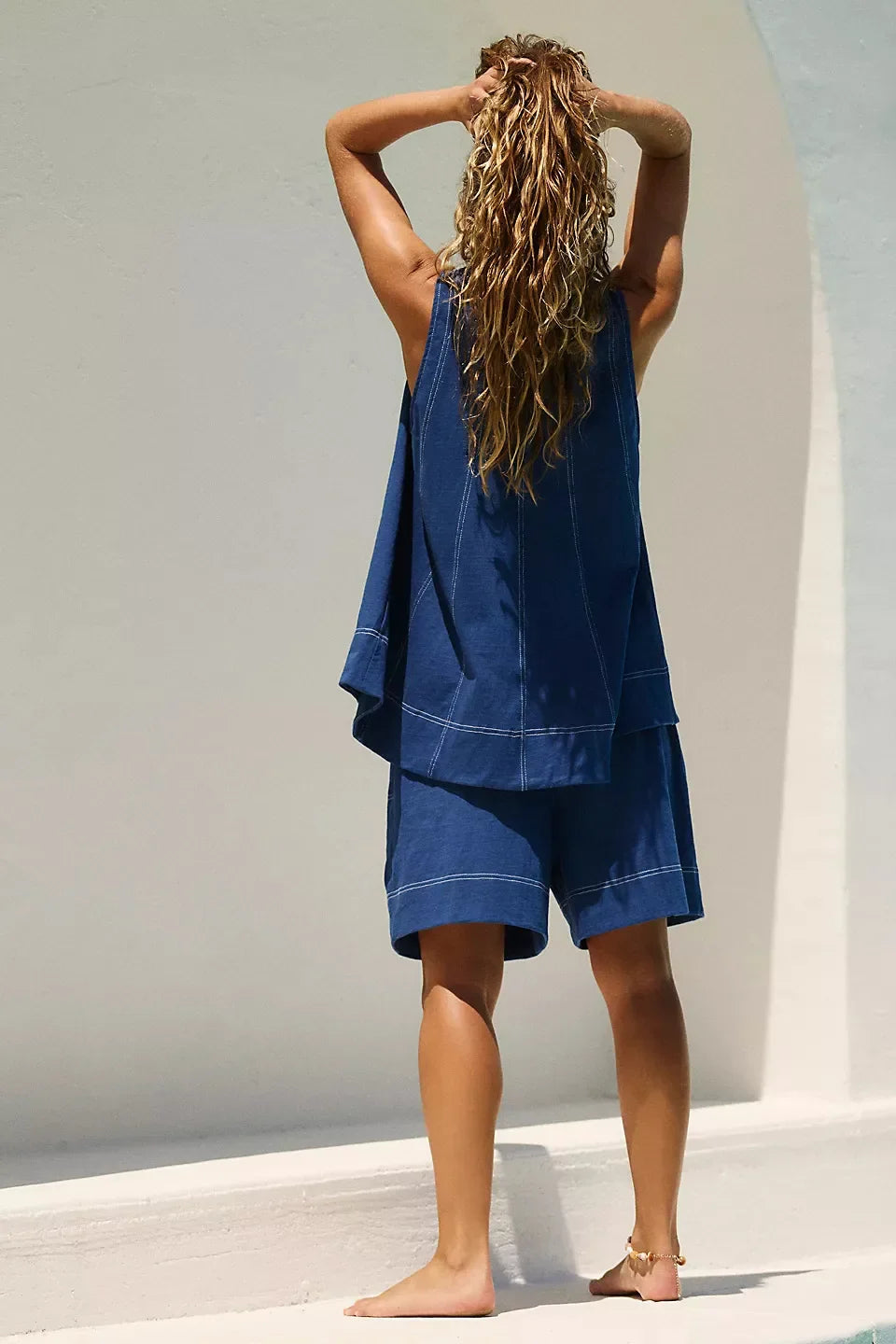 Two-Piece Women's Set - Lightweight Fabric - Casual Style - Perfect for Everyday Wear