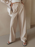Wide-Leg Trousers for Women | Tailored Fit | Lightweight Fabric | Versatile Dress or Casual Pants