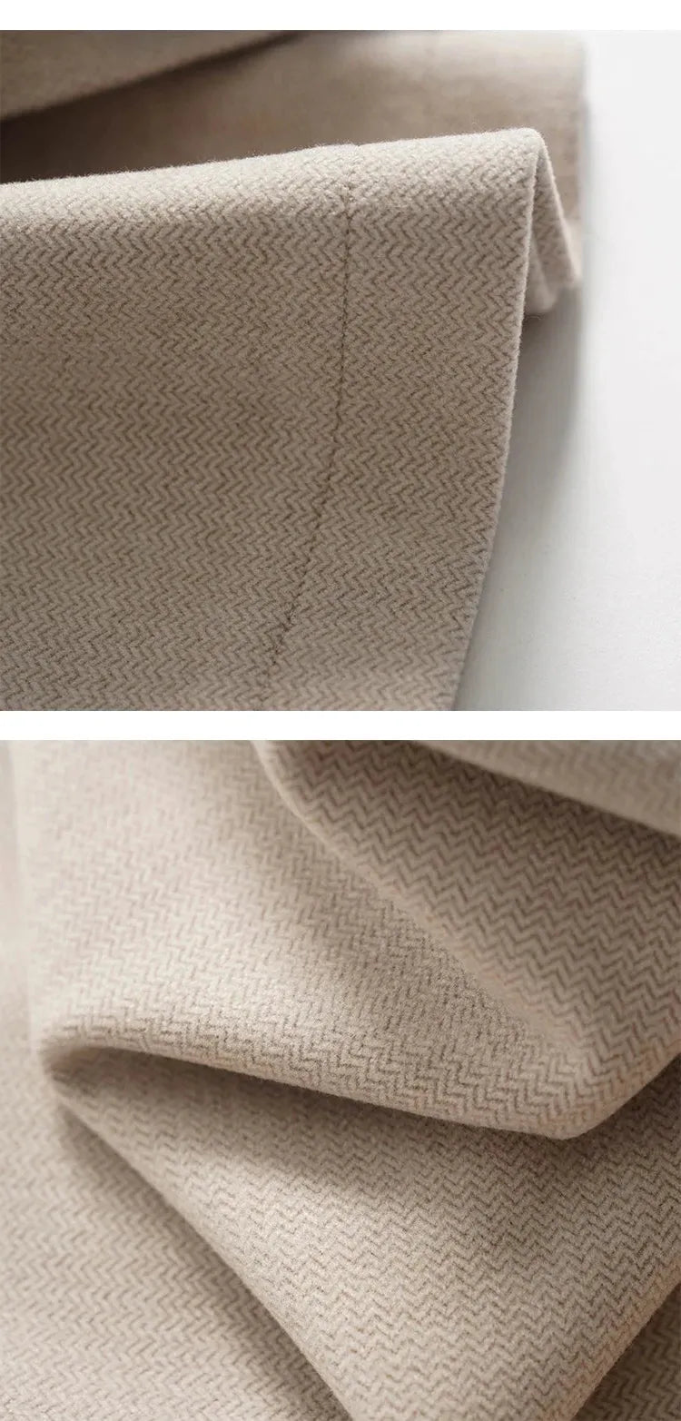 Wide Leg Wool Trousers for Women - Milano Style - Elegant Office or Casual Wear - Comfortable Fit