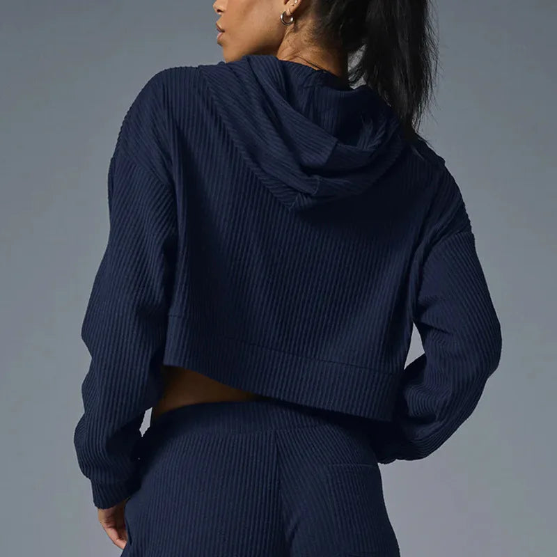 Women's Corduroy 2-Piece Set - Classic Style for Casual Wear