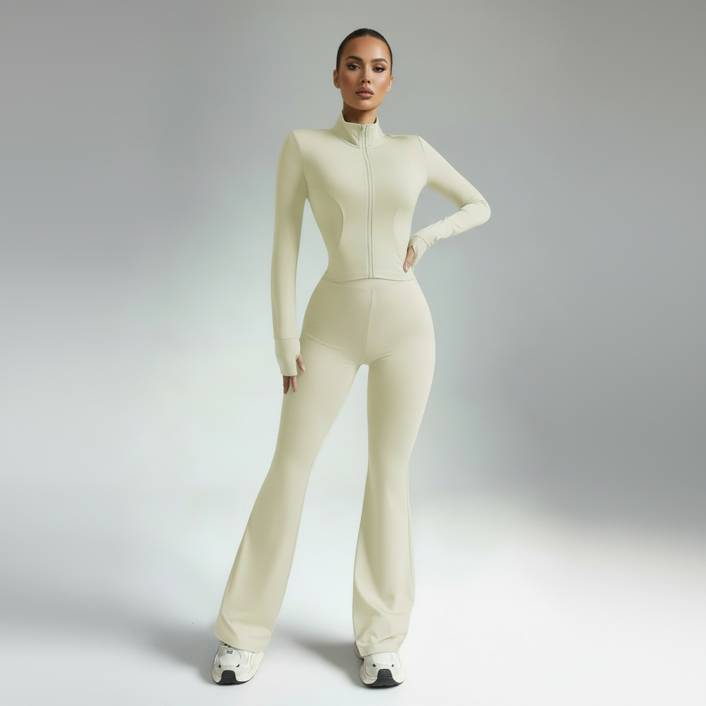 Women's Cozy Cotton Loungewear Set - Relaxed Fit Sleepwear for Home and Leisure