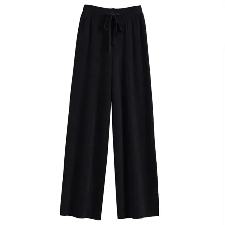 Wool Trousers for Women - Classic Fit - Versatile Dress Pants for Office and Casual Wear