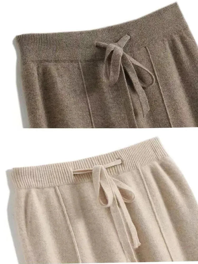 Wool Trousers for Women - Classic Fit - Versatile Dress Pants for Office and Casual Wear