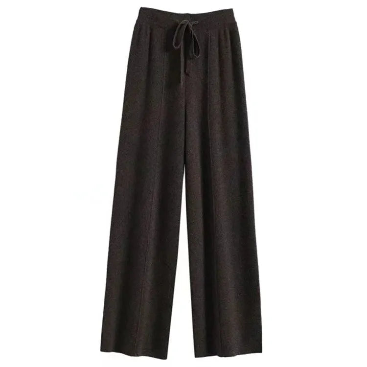 Wool Trousers for Women - Classic Fit - Versatile Dress Pants for Office and Casual Wear