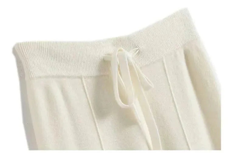 Wool Trousers for Women - Classic Fit - Versatile Dress Pants for Office and Casual Wear