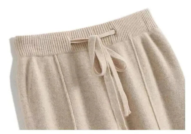 Wool Trousers for Women - Classic Fit - Versatile Dress Pants for Office and Casual Wear