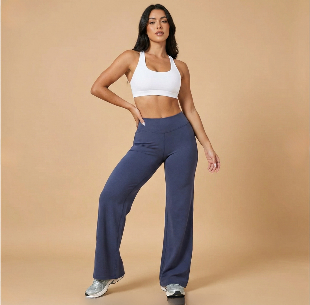 Yoga Flare Pants for Women - Soft Stretch Fabric - Comfortable Activewear for Yoga and Fitness